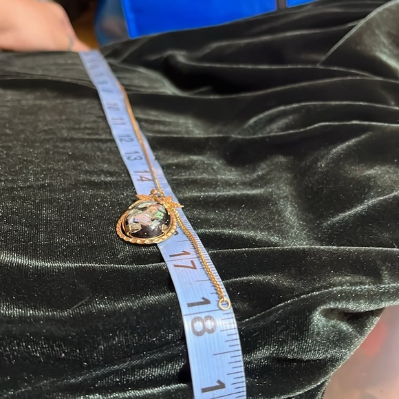 Gold Nature-Inspired Statement Necklace - Picture 8 of 9